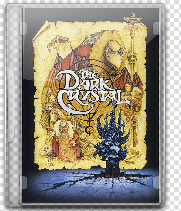 The Dark Crystal  DVD Case Icon transparent background PNG clipart