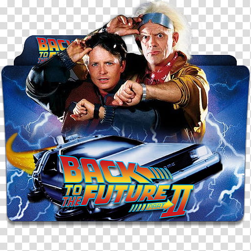 Back to the Future Movie Collection Folder , Back to the Future  v transparent background PNG clipart