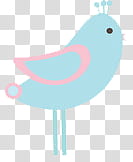 Birds, blue and pink bird transparent background PNG clipart