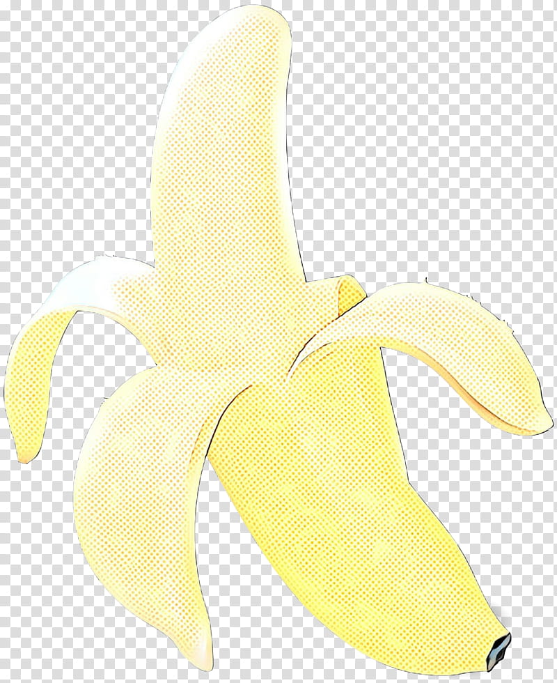 Vintage Flower, Pop Art, Retro, Banana, Yellow, Banana Family, Plant, Fruit transparent background PNG clipart
