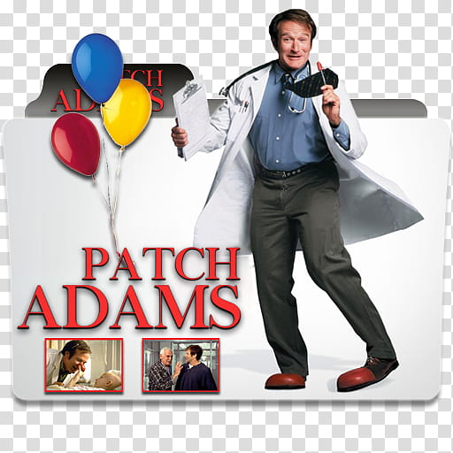 Robin Williams Movie Icon , Patch Adams transparent background PNG clipart