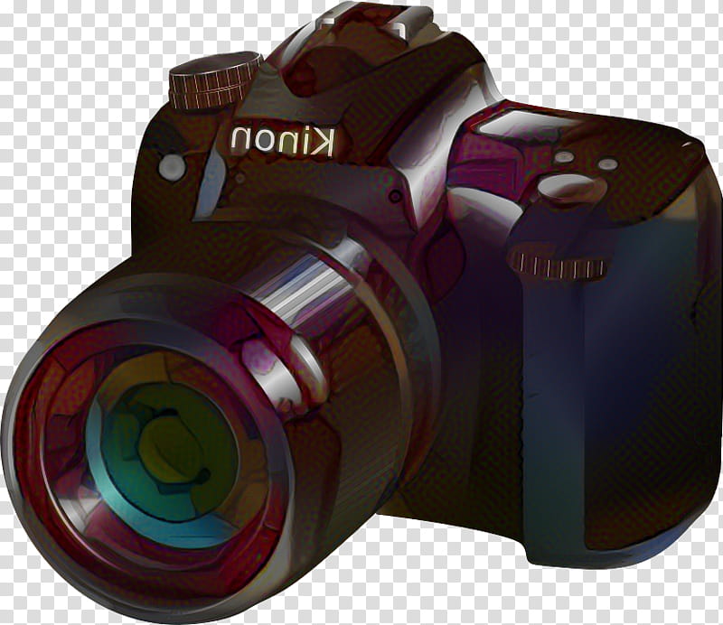 Camera Lens, Purple, Cameras Optics, Digital Camera, Camera Accessory, Singlelens Reflex Camera, Pointandshoot Camera, Magenta transparent background PNG clipart