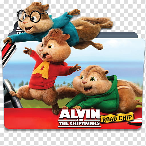 Alvin and the Chipmunks Road Chip Folder Icon , Alvin and the Chipmunks Road Chip transparent background PNG clipart