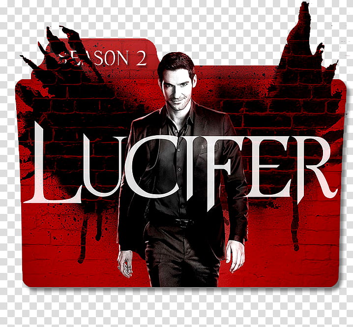 Lucifer Serie Folder, Lucifer Season  movie poster transparent background PNG clipart