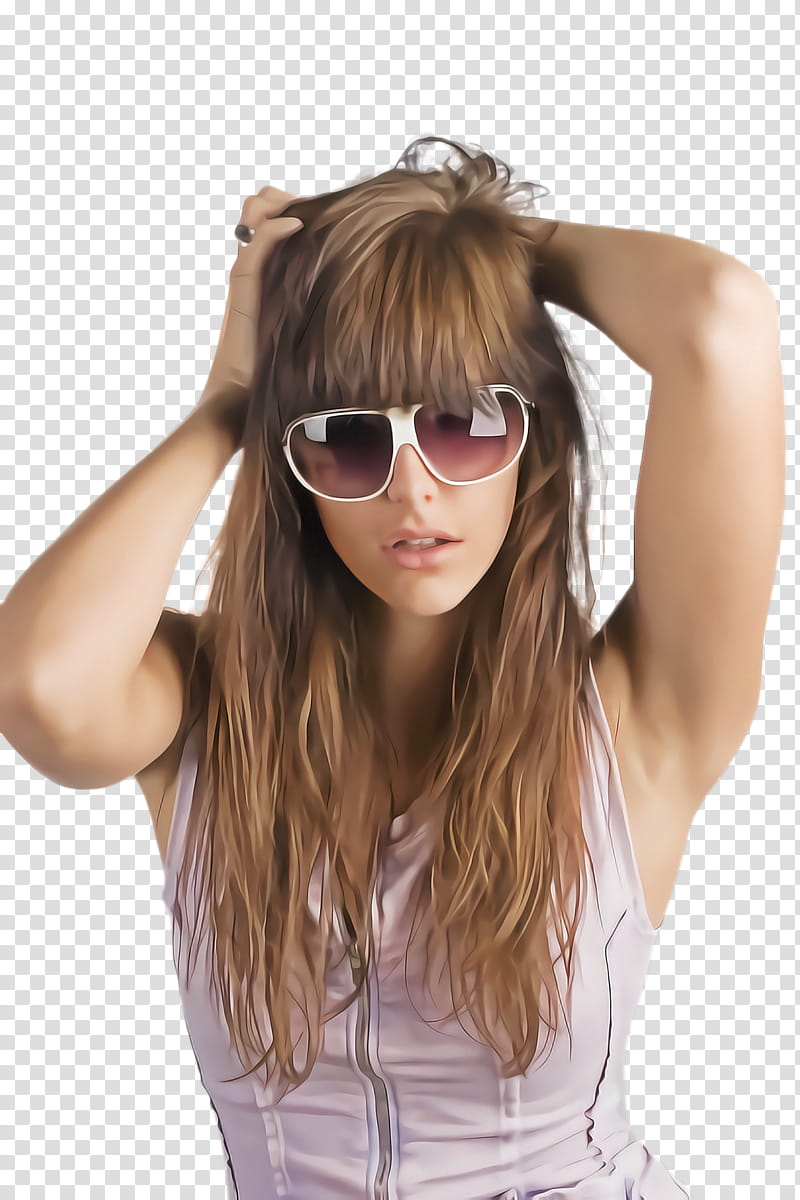 Glasses, Eyewear, Hair, Sunglasses, Blond, Hairstyle, Cool, Brown Hair transparent background PNG clipart