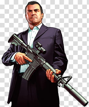 Michael of GTA  transparent background PNG clipart