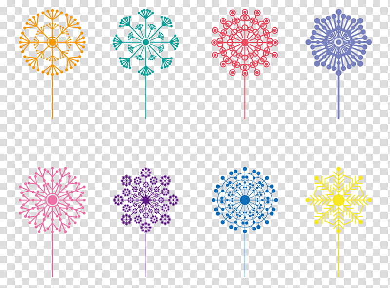 Pink Flower, Icon Design, Drawing, Dandelion, Symbol, Petal, Flora, Line transparent background PNG clipart