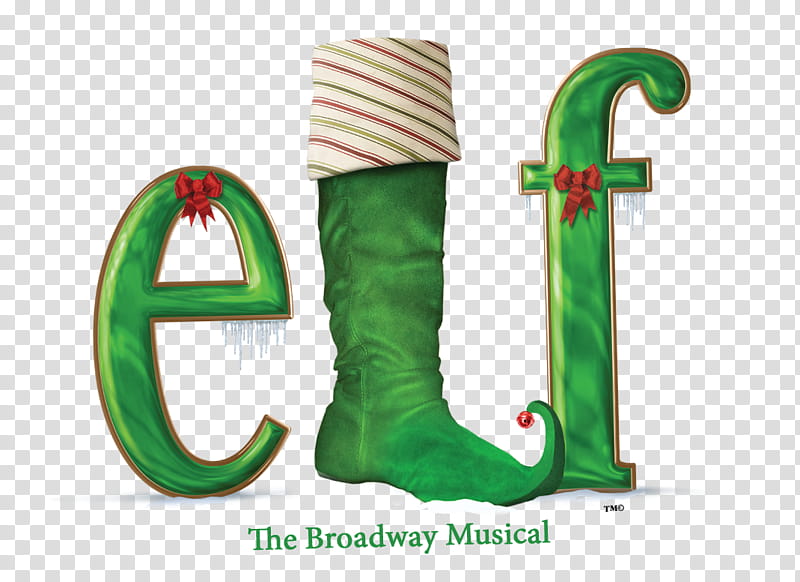 High School Musical, Elf, Theatre, Musical Theatre, Broadway Theatre, Logo, Christmas Day, Green transparent background PNG clipart