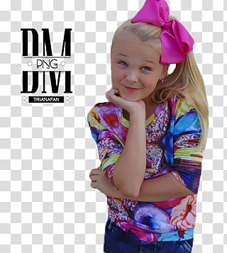 Jojo Siwa transparent background PNG clipart