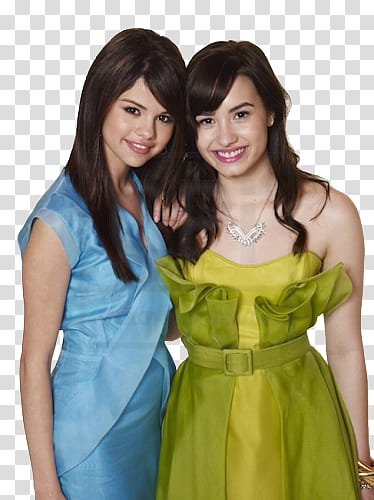 Delena, two woman smiling on focus graphy transparent background PNG clipart