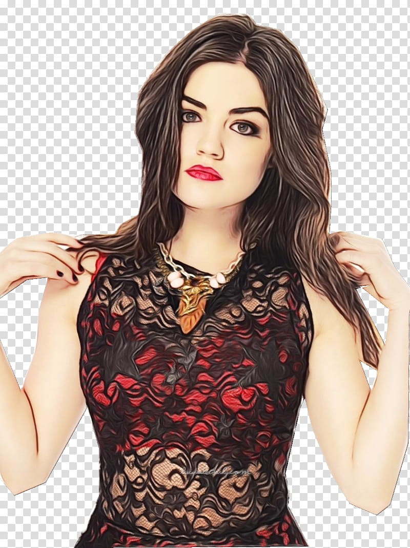 Hair, Lucy Hale, Pretty Little Liars, Aria Montgomery, Emily Fields, Spencer Hastings, Hanna Marin, Television transparent background PNG clipart