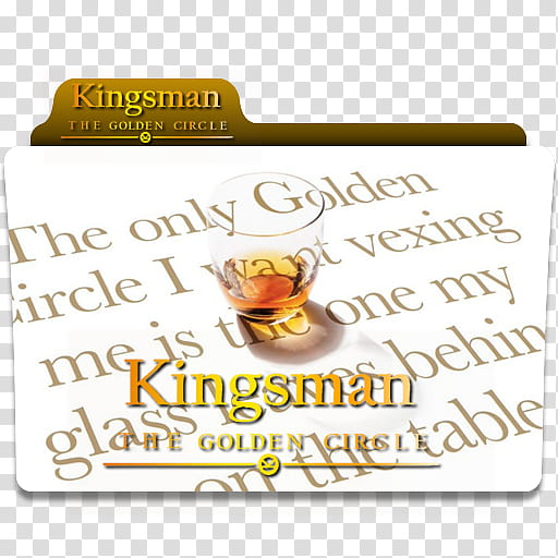 Kingsman The Golden Circle  Folder Icon , KingsmanTheGoldenCircle_v, Kingsman transparent background PNG clipart