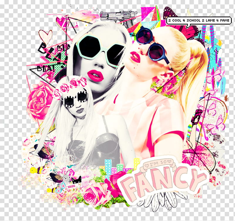 Collage I m So Fancy transparent background PNG clipart