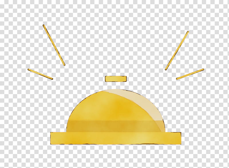 yellow lighting accessory lamp light fixture lampshade, Watercolor, Paint, Wet Ink, Brass, Metal, Ceiling transparent background PNG clipart