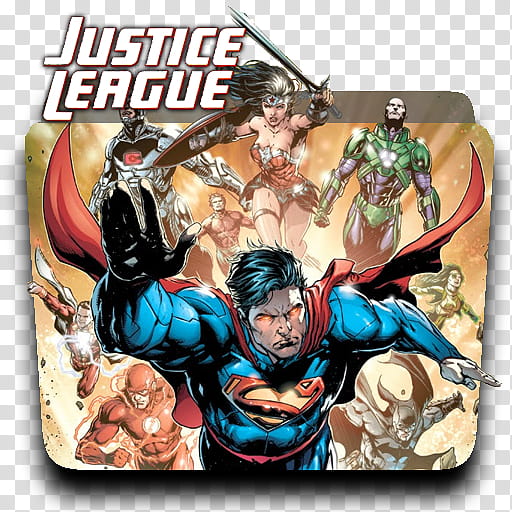 DC Rebirth MEGA FINAL Icon v, Justice-League-v., Justice League transparent background PNG clipart