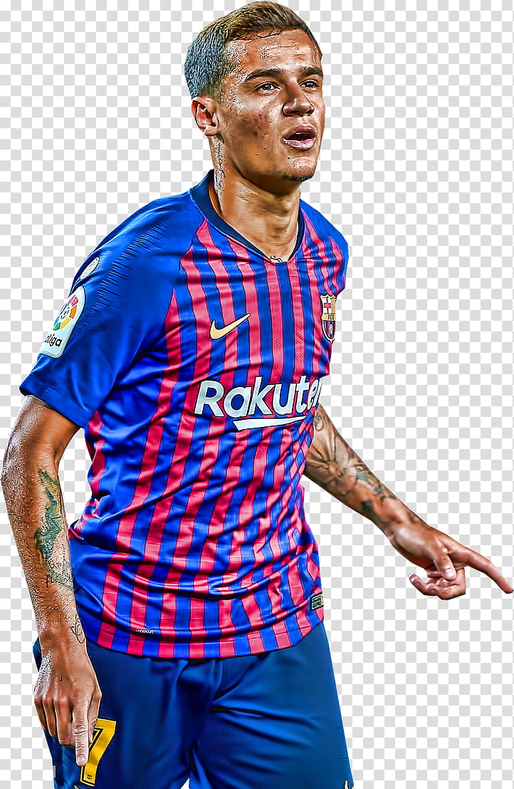 Philippe Coutinho Topaz  transparent background PNG clipart