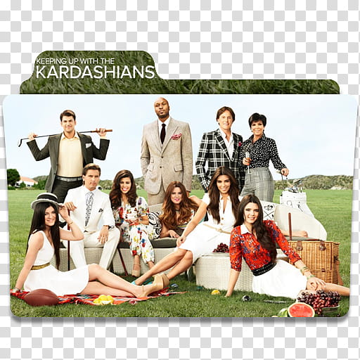 Keeping Up With The Kardashians Folder Icon, Keeping Up With The Kardashians  transparent background PNG clipart