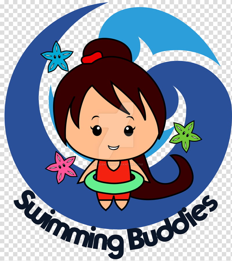 Swimming Buddy Jane transparent background PNG clipart