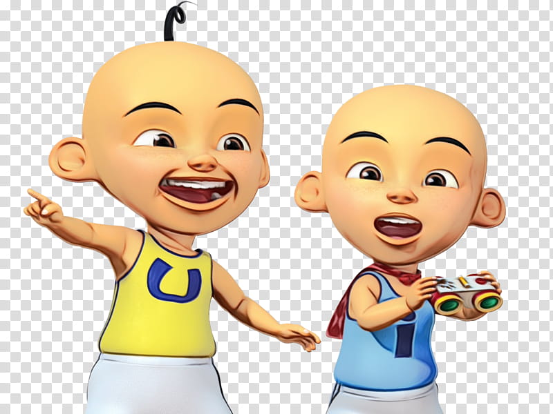 Upin Ipin, Cartoon, Les Copaque Production, Video, Drawing, Animation, Upin Ipin Jeng Jeng Jeng, Boboiboy transparent background PNG clipart