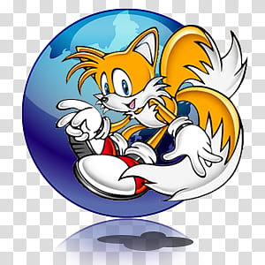 Tails Firefox Logo, Sonic Hedgehog Tails transparent background PNG clipart