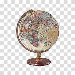 Things found in the study, beige desk globe transparent background PNG clipart