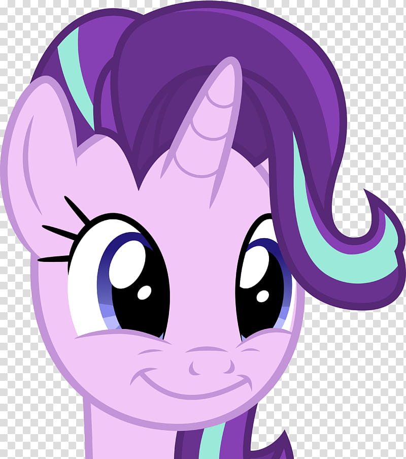 Starlight Glimmer, violet pony from My Little Pony transparent background PNG clipart