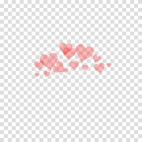 Kawaii, pink heart illustration transparent background PNG clipart