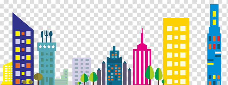 City Skyline, Building, Highrise Building, Architecture, House, Skyscraper, Human Settlement, Landmark transparent background PNG clipart
