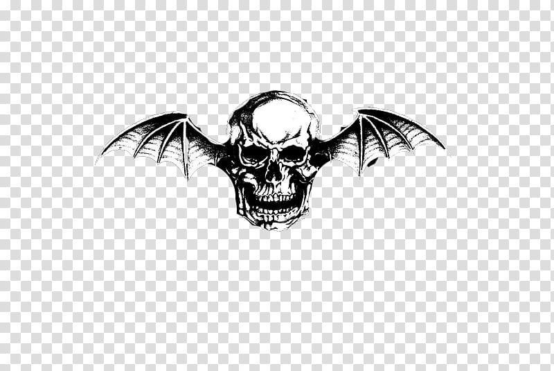 DeathBat, skull artwork transparent background PNG clipart