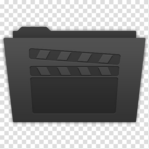 Carved Gray Icon , Clapperboard transparent background PNG clipart