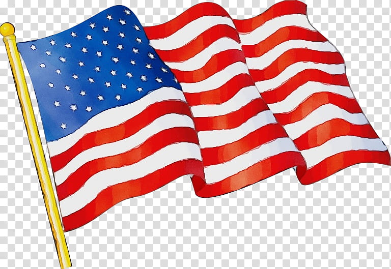 flag flag of the united states, Watercolor, Paint, Wet Ink transparent background PNG clipart