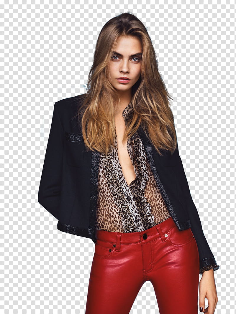 Cara Delevigne,  transparent background PNG clipart