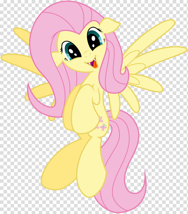 Fluttershy vampire Happy, My Little Pony Fluttershy character transparent background PNG clipart