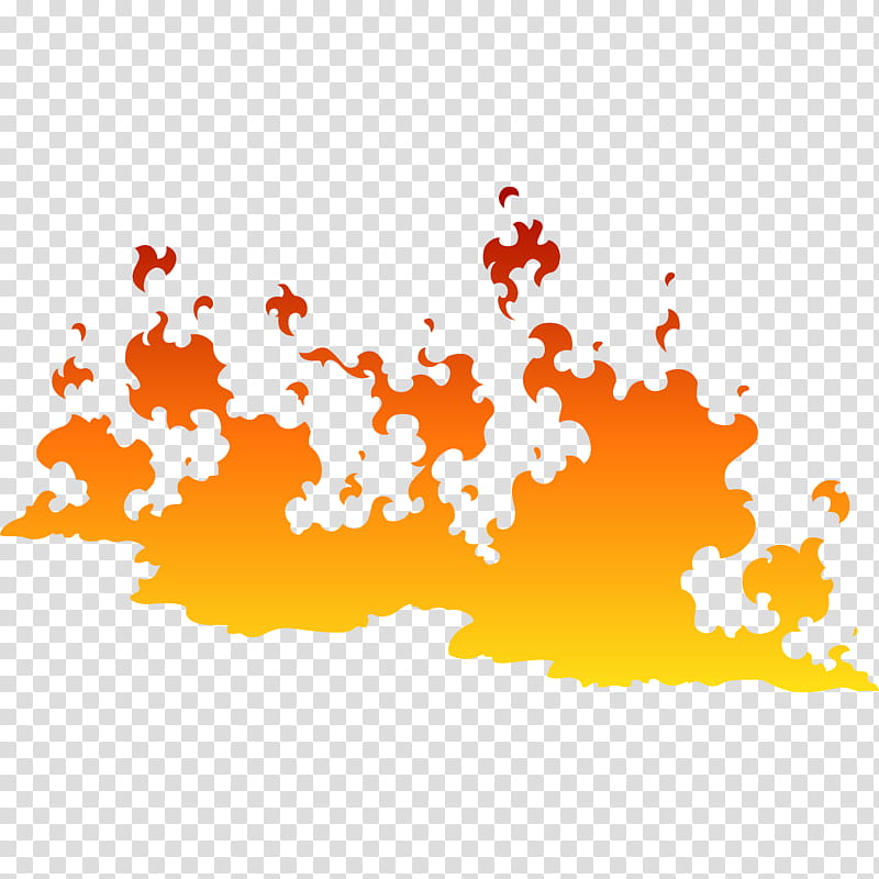 Fire Design, orange and yellow flame illustration transparent background PNG clipart