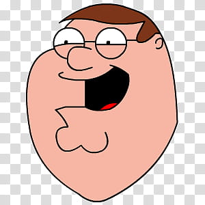 Peter Griffin Sykons, Peter Griffin Football head transparent background PNG clipart