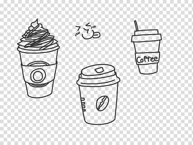 Takeout White, Drawing, Coffee, Food Storage Containers, Blue, Cup, Black And White
, Text transparent background PNG clipart