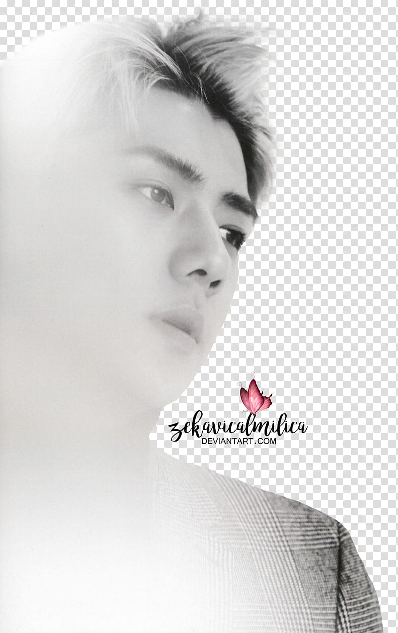 EXO Sehun For Life, man taking a taking a selfie transparent background PNG clipart