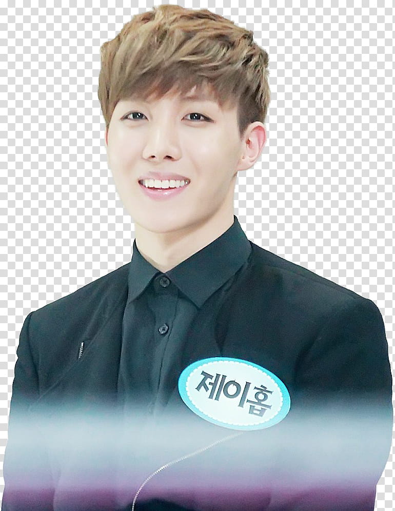 Jhope Bts Man Wearing Black Collared Top While Smiling Transparent Background Png Clipart Hiclipart