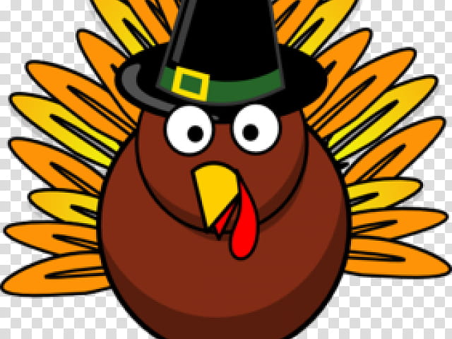 Turkey Thanksgiving, Turkey Meat, Poultry, Roasting, Cartoon, Yellow, Bird, Beak transparent background PNG clipart