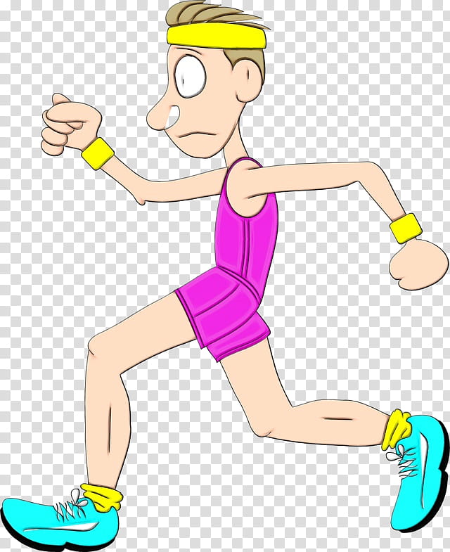 cartoon arm finger lunge, Watercolor, Paint, Wet Ink, Cartoon, Balance, Muscle, Playing Sports transparent background PNG clipart