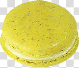 yellow macaroon transparent background PNG clipart