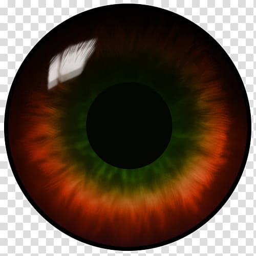 Realistic Eye Textures, green and red eyeball illustration transparent background PNG clipart