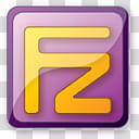 Oxygen Refit, filezilla, yellow FZ logo transparent background PNG clipart