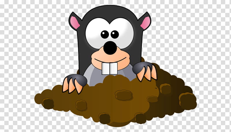 Animal, Cartoon, Moles, Drawing, Comics, Whacamole, Animation, Krtek transparent background PNG clipart