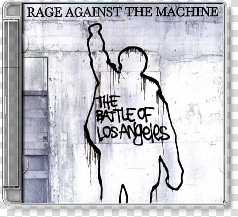 Album Cover Icons, rage against the machine . the battle of los angeles, Rage Against The Machine The Battle of Los Angeles case illustration transparent background PNG clipart