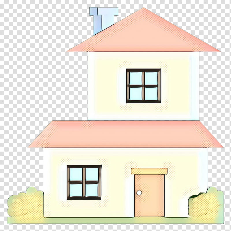 house property home roof, Pop Art, Retro, Vintage, Real Estate, Dollhouse, Building, Cottage transparent background PNG clipart