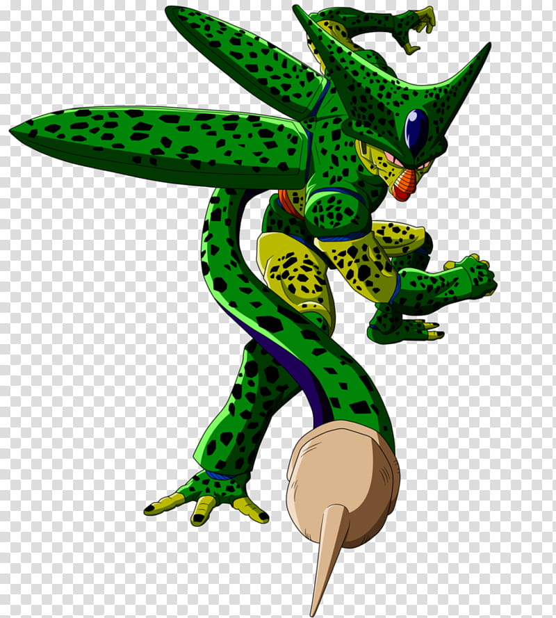 Cell, DBZ Saga Cyborgs Cell transparent background PNG clipart