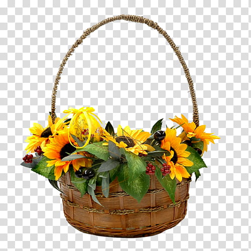 Flowers, Basket, Cut Flowers, Floral Design, Ciceksepeticom, Yellow, Flowerpot, Plant transparent background PNG clipart