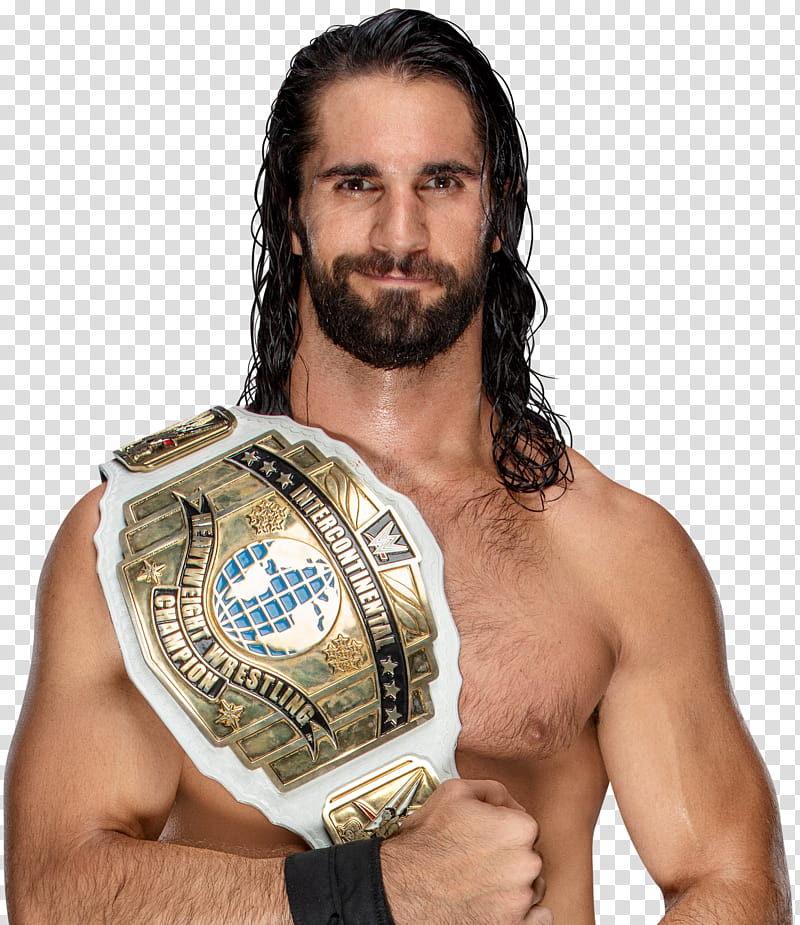Seth Rollins IC Champion NEW  HD transparent background PNG clipart
