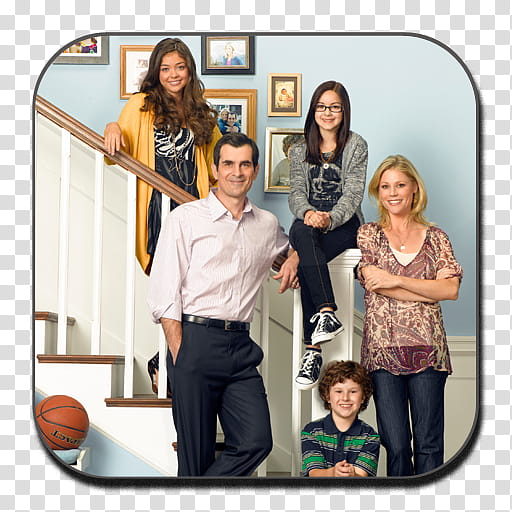 Modern Family TV Icon Set Flurry, ModernFamily transparent background PNG clipart